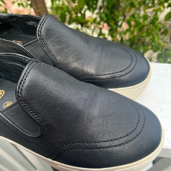 Ash Black and White Slip-On Sneakers with Platform Sole Women's Size 6 Black - Picture 13 of 16